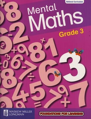Grade 3 Mental Maths: Workbook - Garda Turner Grade 3 Mental Maths: Workbook - Garda Turner