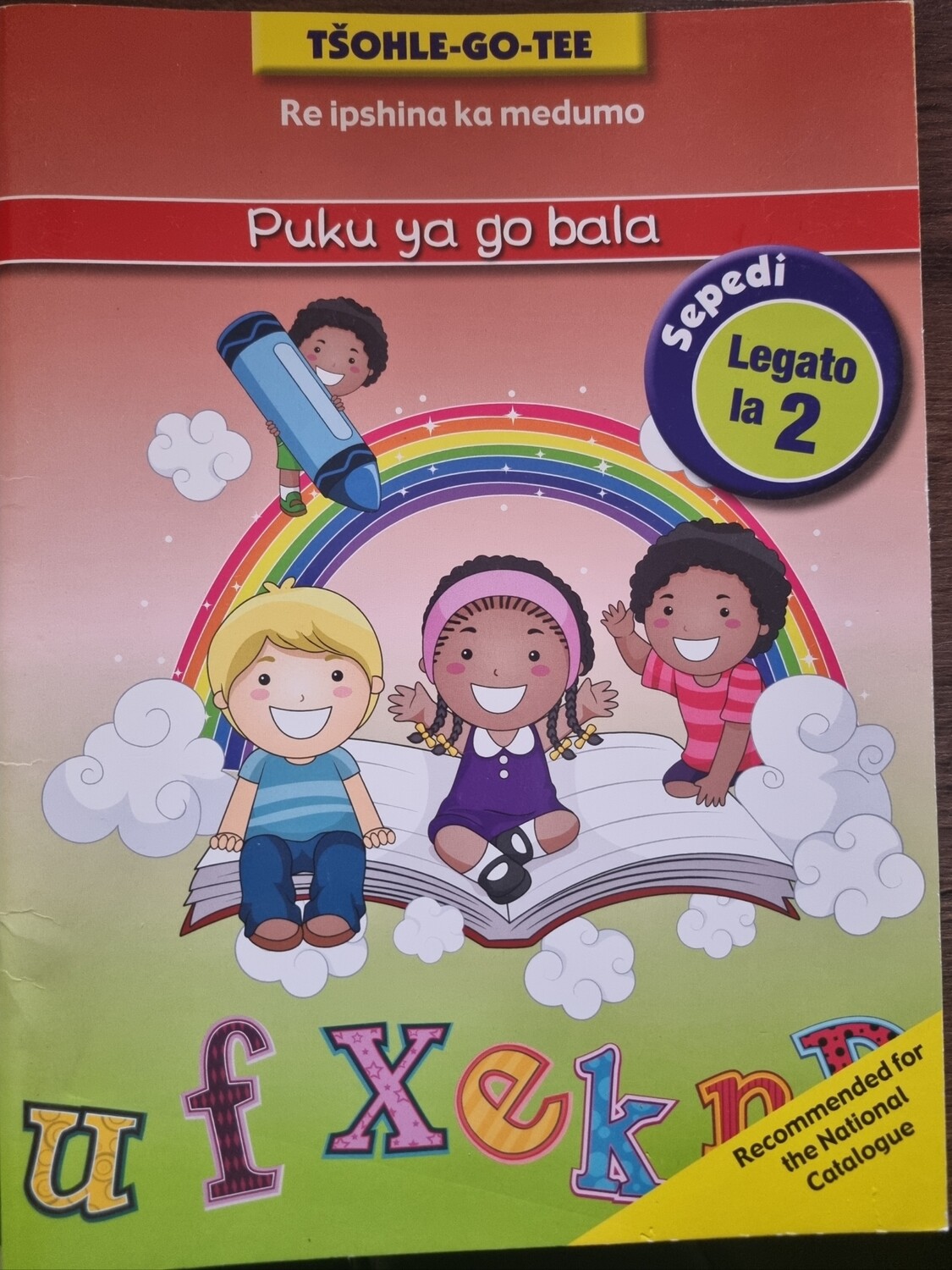 Tšohle-go-tee Puku Ya Go Bala - Sepedi Phonics Legato La 2