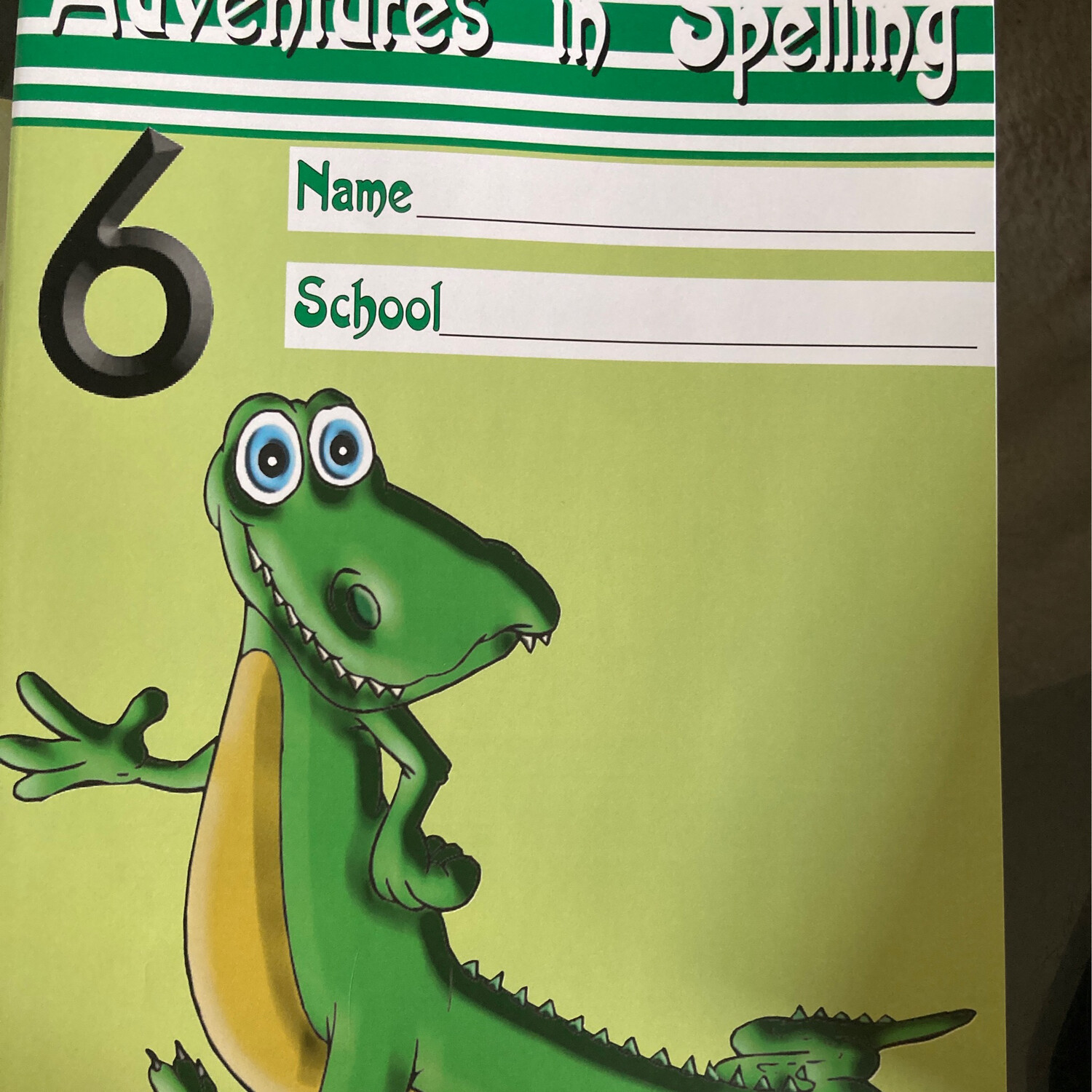 Grade 6 Adventures in Spelling