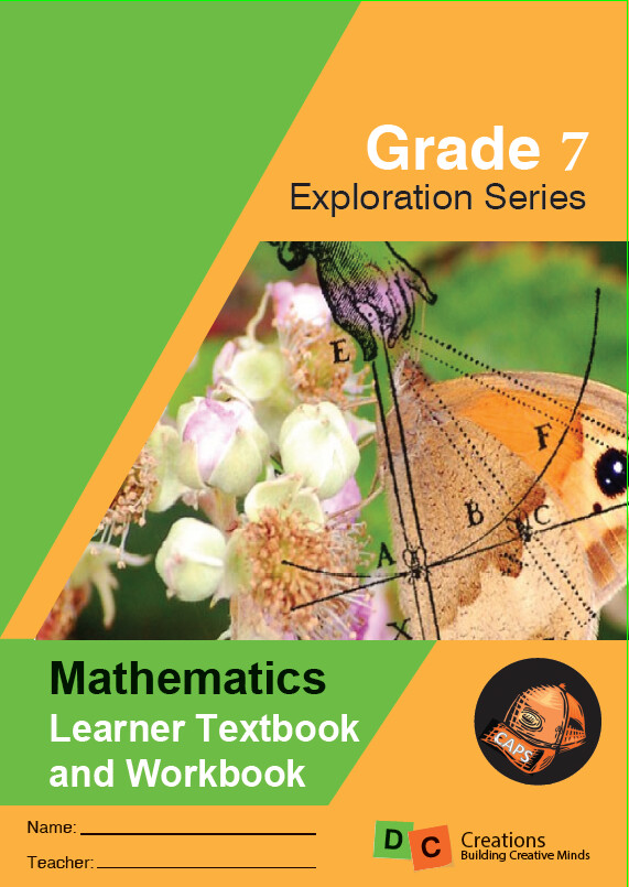 Grade 7 DC Exploration Series Mathematics Textbook and Workbook 2024