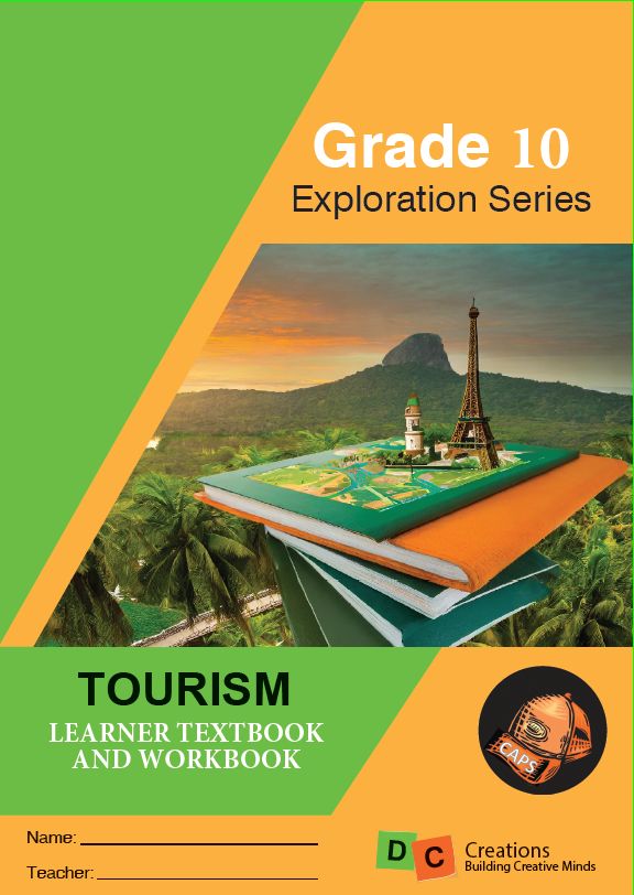 Grade 10 DC Exploration Series Tourism Textbook 2025
