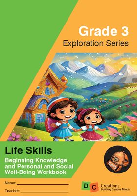 Grade 3 DC Exploration Series Life Skills - PSW &amp; PE - Text/WBook 2025