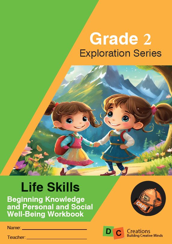 Grade 2 DC Exploration Series Life Skills - PSW & PE - Text/WBook 2025