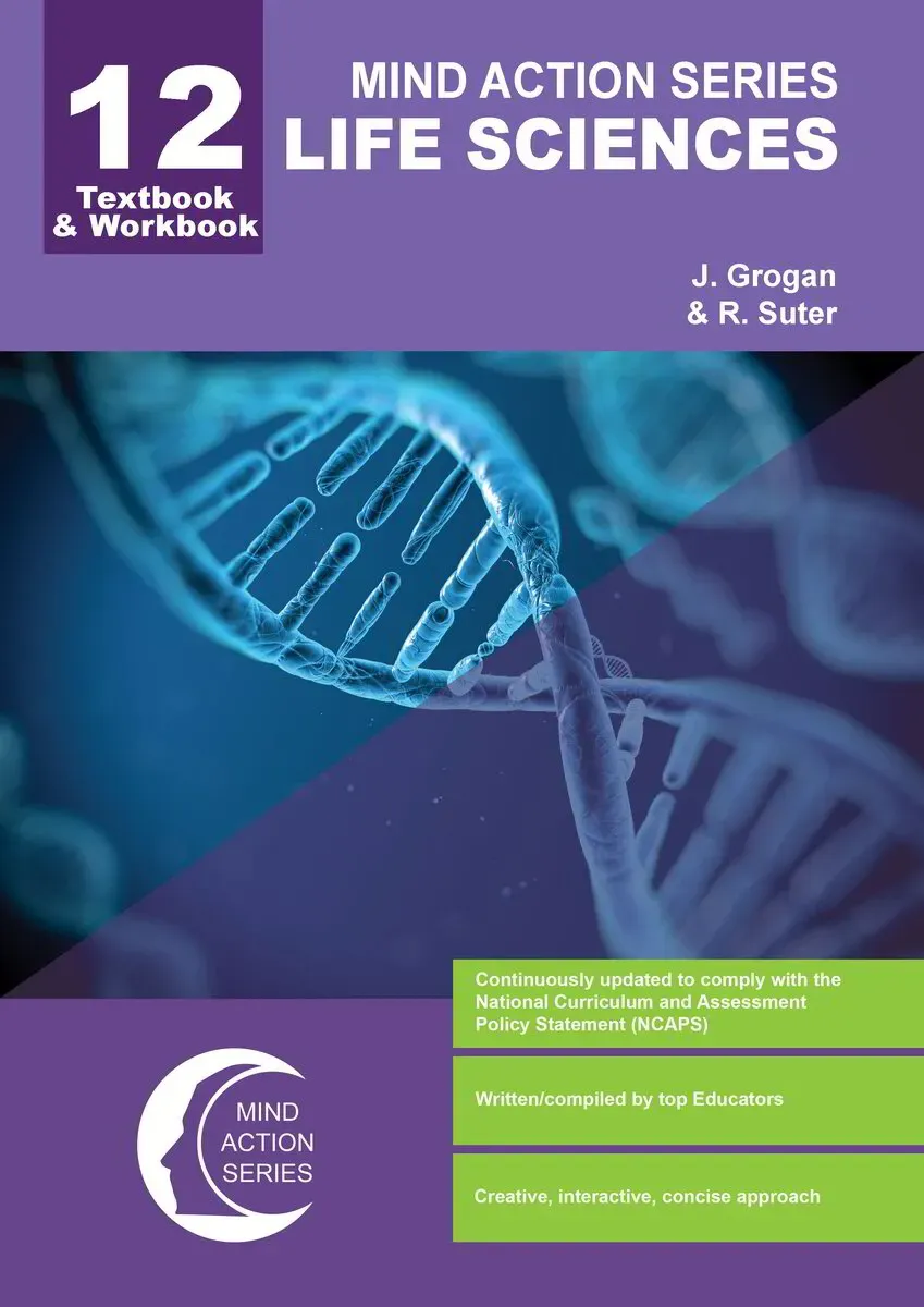Grade 12 Mind Action Series Life Sciences Textbook &amp; Workbook NCAPS