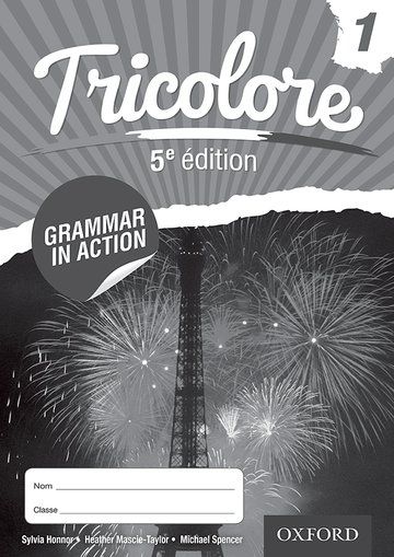 Tricolore 1, 5e édition (Grammar in Action) (Pack of 8)