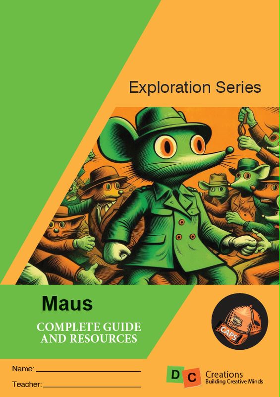 DC Exploration Series The Complete Maus Study Guide with Resources