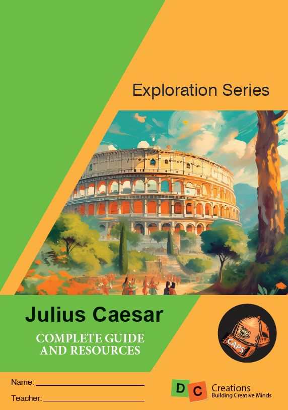 DC Exploration Series Shakespeare Julius Caesar Study Guide with Resources