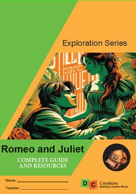 DC Exploration Series Shakespeare Romeo &amp; Juliet Study Guide with Resources