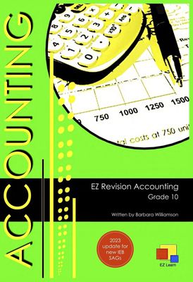 EZ Revision Accounting Grade 10 2025