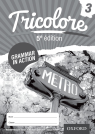 Tricolore Grammar in Action Workbook 3 5’th Edition