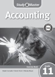 Study &amp; Master Accounting Workbook Grade 11