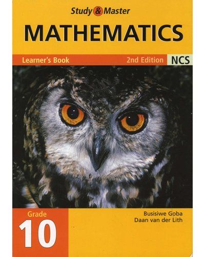 Study and Master Mathematics Grade 10 Learner&#39;s Book
