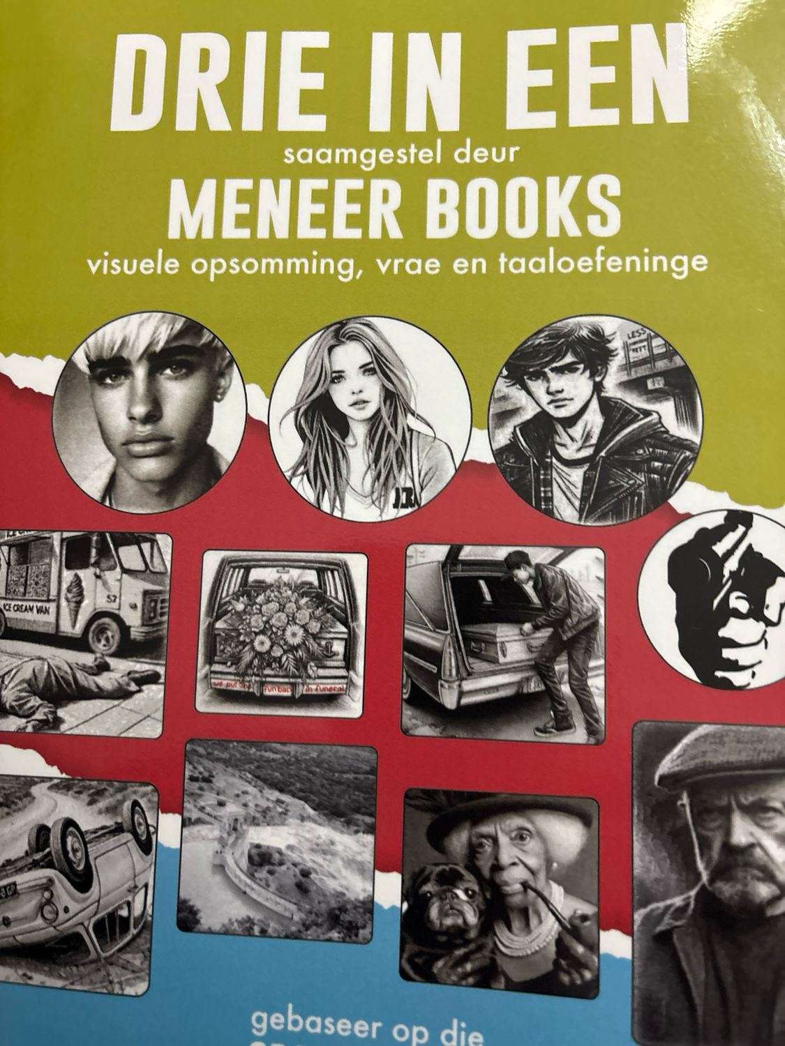 Tuimeltrein Drie-in-Een Meneer Books (Opsomming , Vrae en Taaloefeninge)