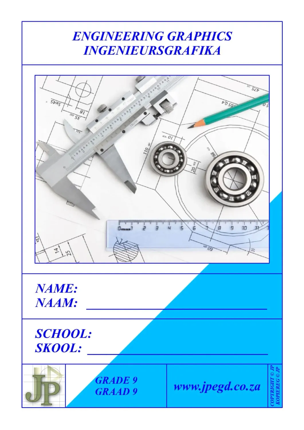 JPEGD Engineering Graphics &amp; Design Gr9 Workbook (A4)
