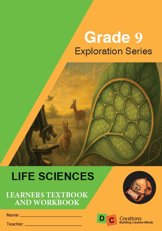 DC Exploration Series Grade 9 Natural Sciences - Life Science Learners Workbook 2026