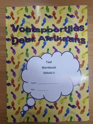 Voetspoortjies deur Afrikaans Werkboek Gr 6