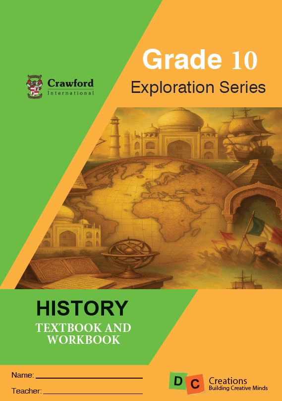 2026 Grade 10 DC Exploration Series History Crawford International Bedfordview