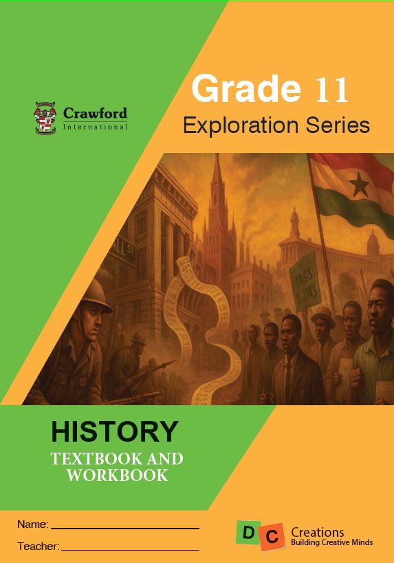 2026 Grade 11 DC Exploration Series History Crawford International Bedfordview
