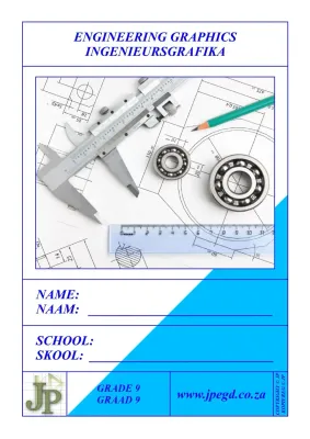 JPEGD Engineering Graphics &amp; Design Gr9 Workbook (A4)