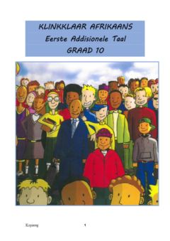 Gr 10 EAT Klinkklaar Afrikaans Taalwerkboek