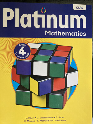 Grade 4 Platinum Mathematics - Learner's Book (Paperback) Grade 4 Platinum Mathematics - Learner's Book (Paperback)