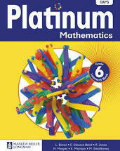 Grade 6 Platinum Mathematics CAPS - Learner's Book (Paperback) Grade 6 Platinum Mathematics CAPS - Learner's Book (Paperback)