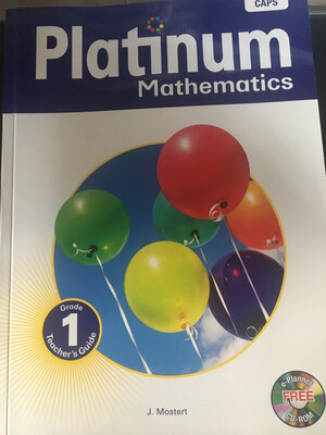 Grade 1 Platinum Mathematics Teacher Guide Grade 1 Platinum Mathematics Teacher Guide