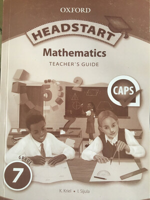 Grade 7 Oxford Headstart Mathematics Teachers Guide Grade 7 Oxford Headstart Mathematics Teachers Guide