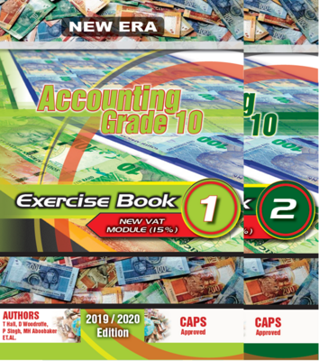 Grade 10 New Era Accounting Workbooks 1 & 2