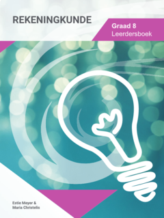 Graad 8 Consumo Rekeningkunde (Leerders Werkboek)