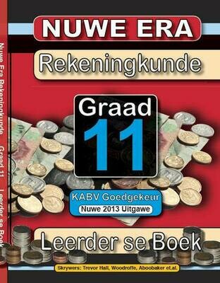 Graad 11 Nuwe Era Rekeningkunde Leerder Boek