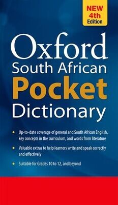 Oxford SA Pocket English Dictionary Oxford SA Pocket English Dictionary