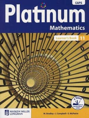 Grade 11 Platinum Mathematics