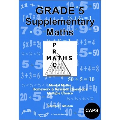 Grade 5 Prac Maths Supplementary Workbook Grade 5 Prac Maths Supplementary Workbook