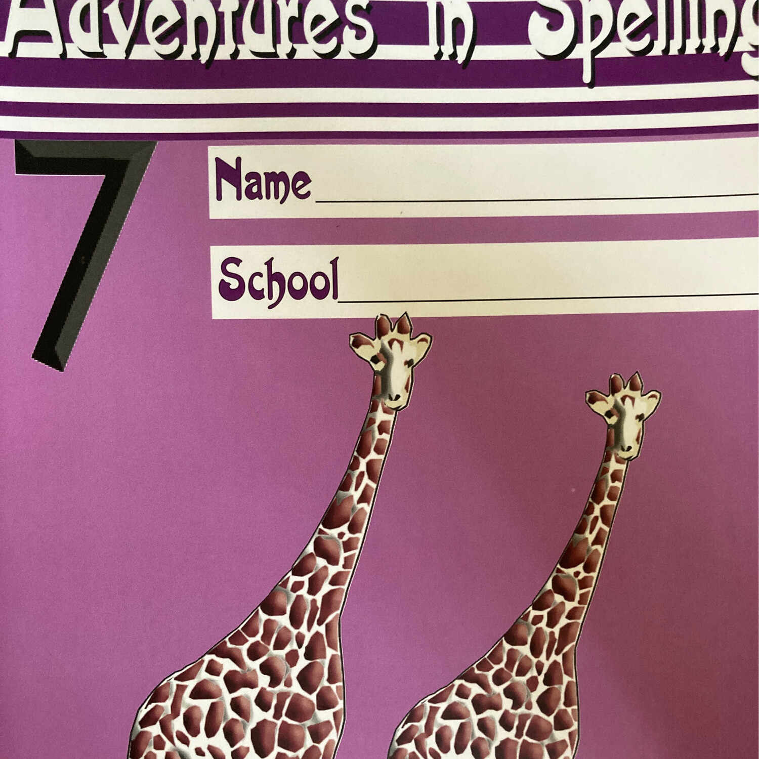Grade 7 Adventures in Spelling