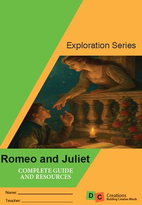 DC Exploration Series Shakespeare - Romeo &amp; Juliet - Study Guide with Resources