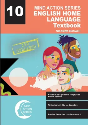 Mind Action Series English Home Language Textbook IEB GR 10
