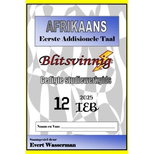 Blitsvinnig Gedigte Studiewerkgids Grade 12 (10 gedigte) Blitsvinnig Gedigte Studiewerkgids Grade 12 (10 gedigte)