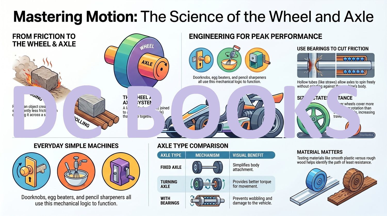 Mastering Motion - The Science of the Wheel and Axle