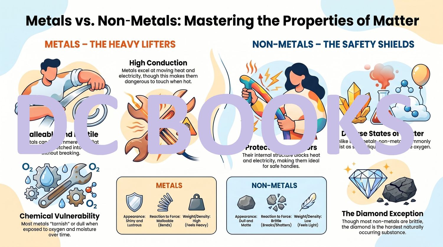 Metals vs Non-Metals - Mastering the Properties of Matter