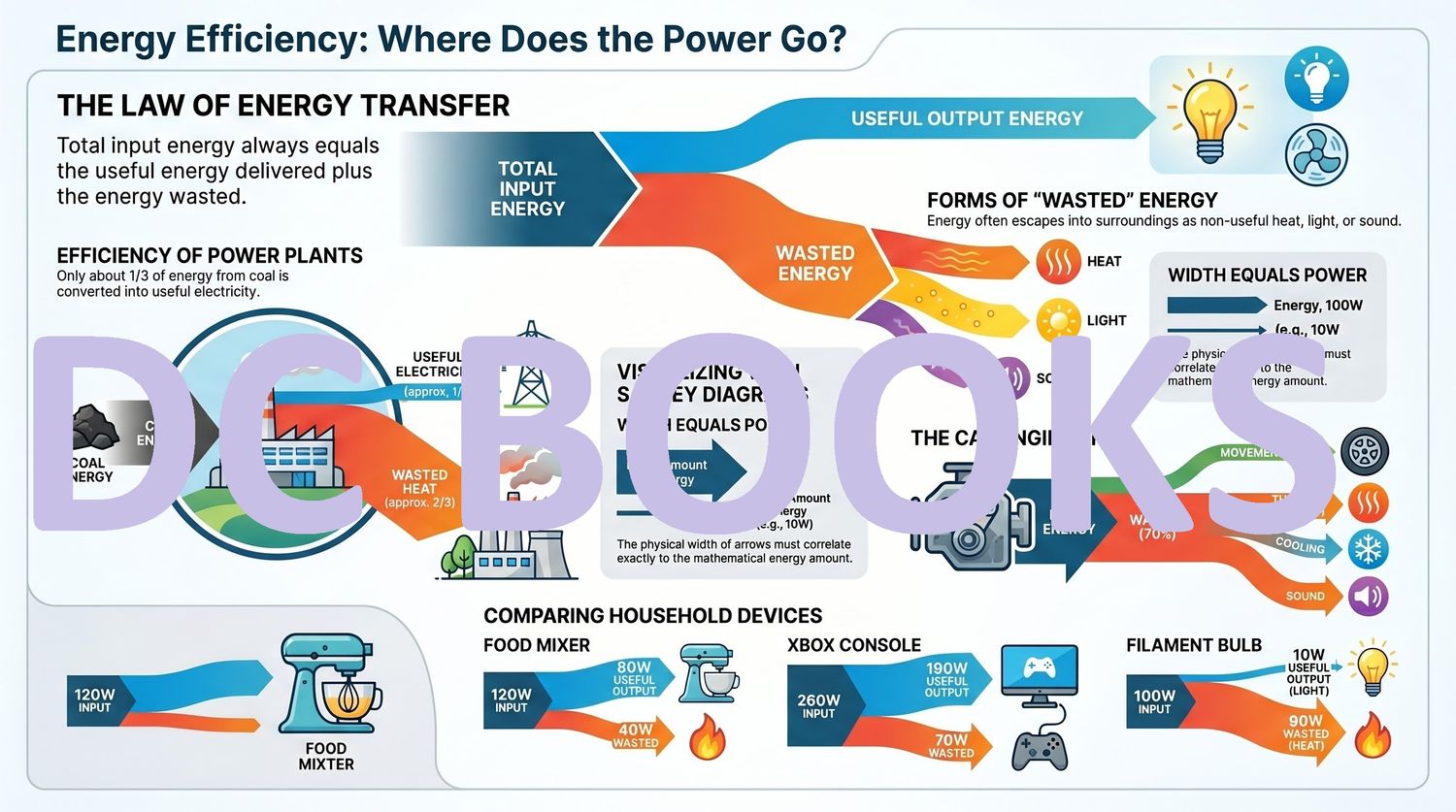 Energy Efficiency - Where does the Power Go