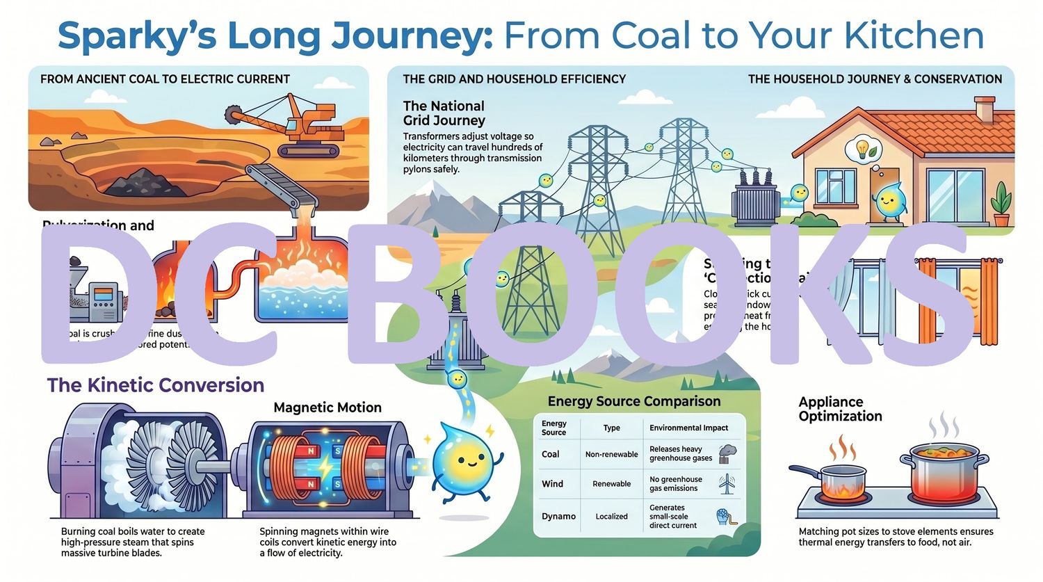 Sparky's long journey - From Coal to Your Kitchen