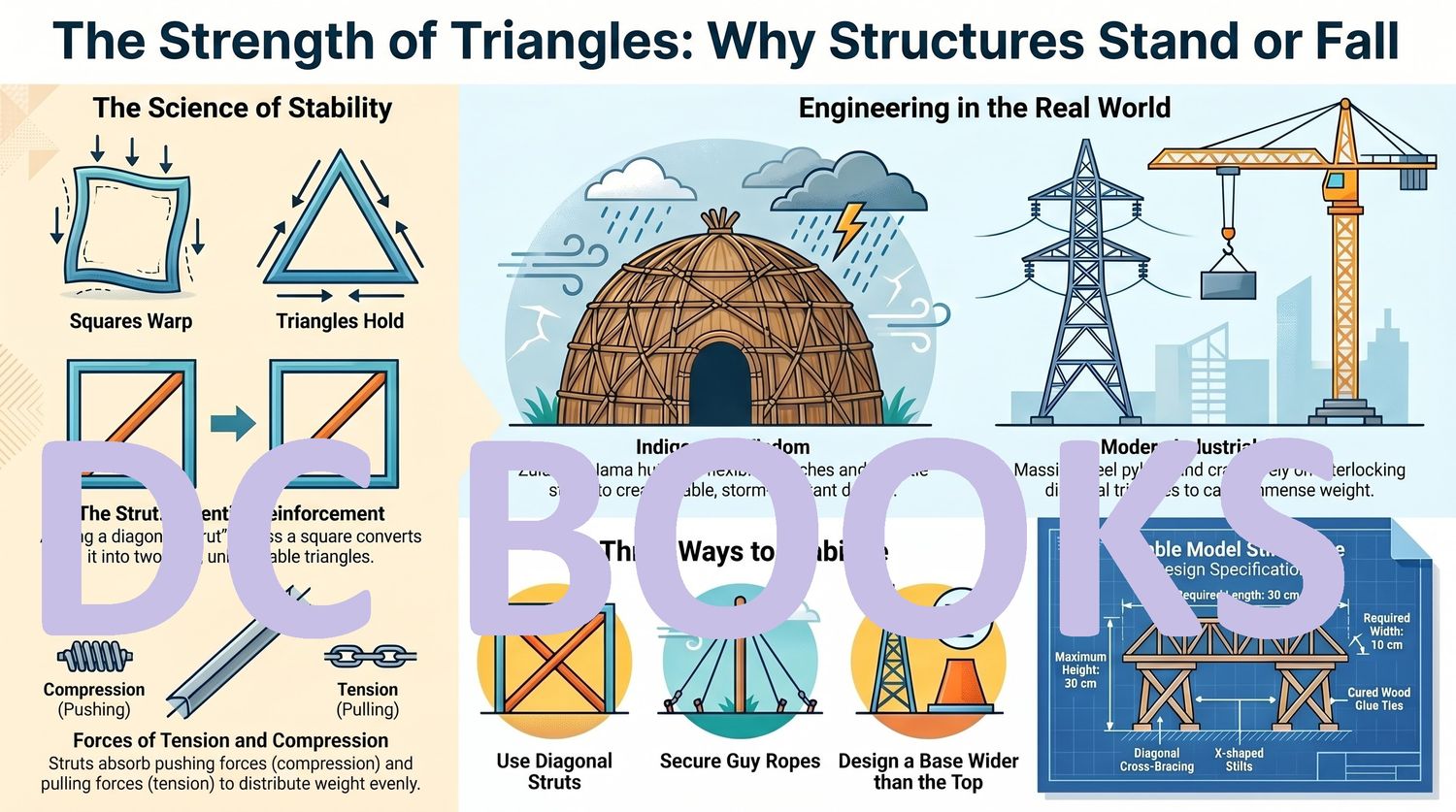 The strength of Triangles - Why Structures Stand and Fall