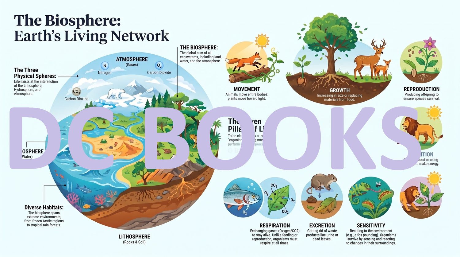 The Biosphere Earths Living Network