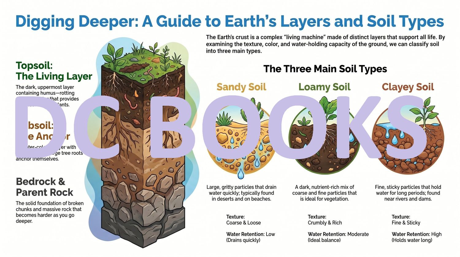 Digging Deeper - A guide to Earths Layers and Soil Types