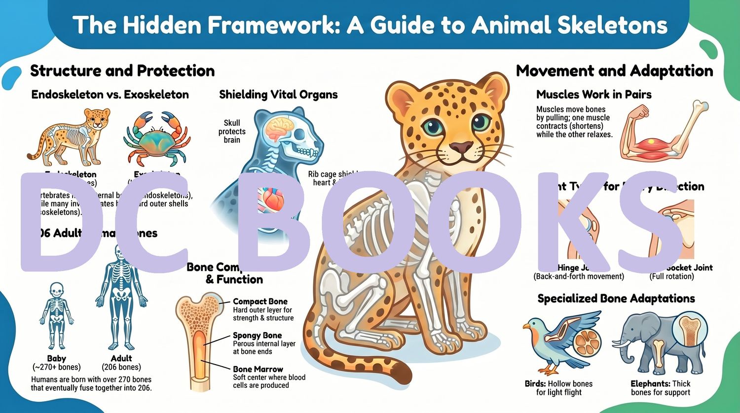 The Hidden Framework - A Guide to Animal Skeletons