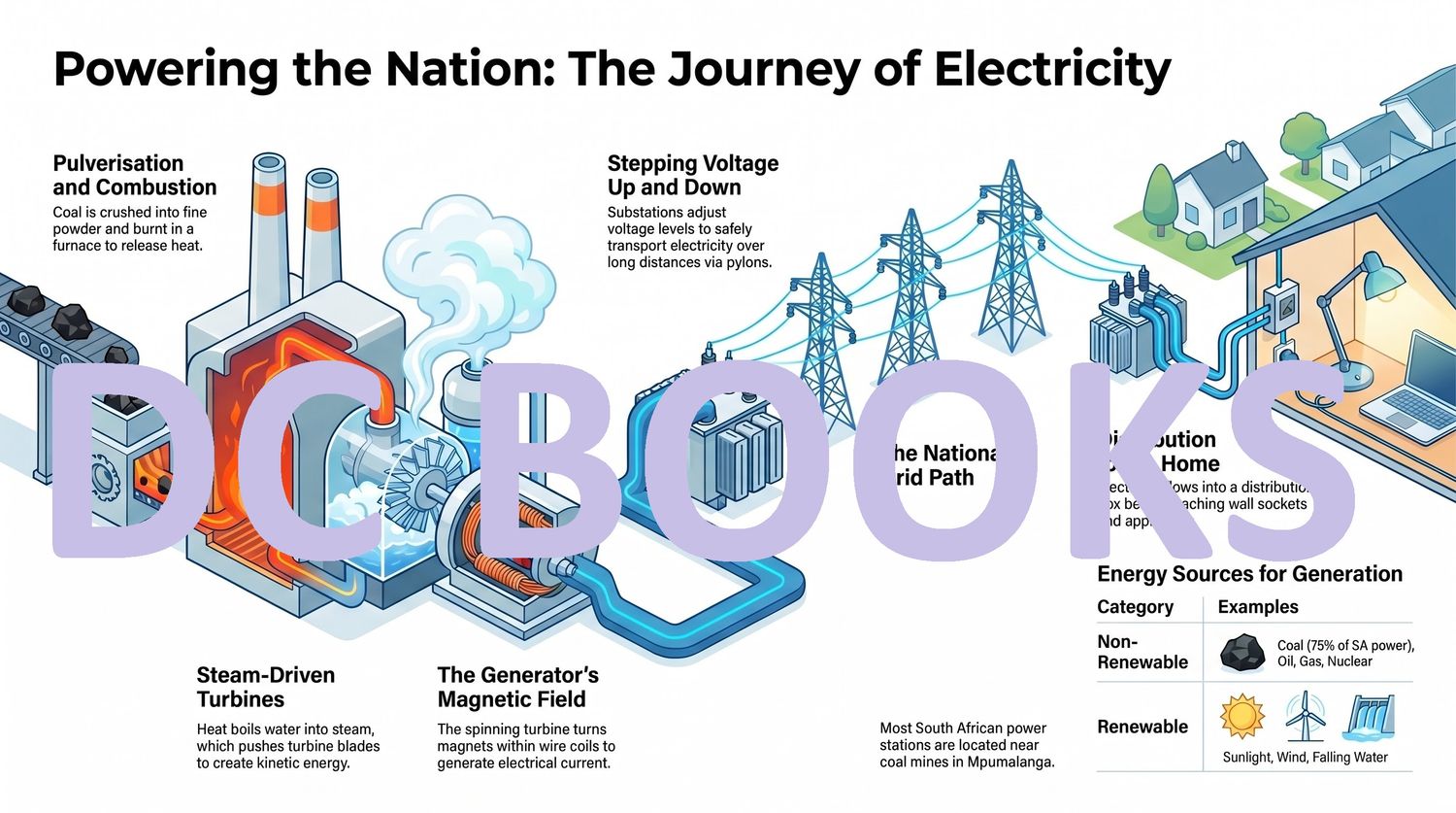 Powering the Nation - The Journey of Electricity