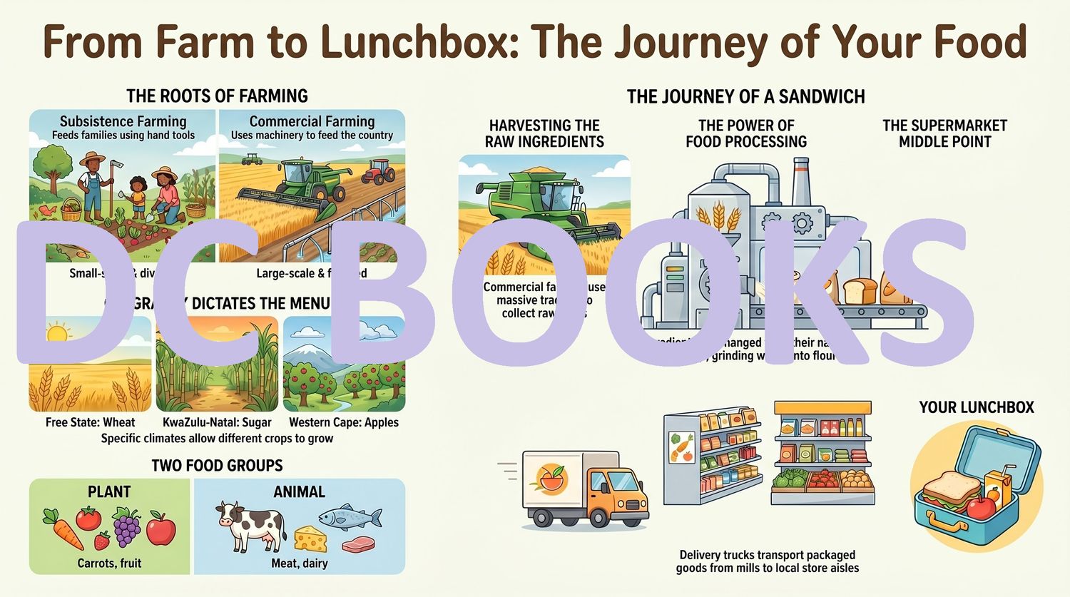 From farm to lunchbox - The journey of your food