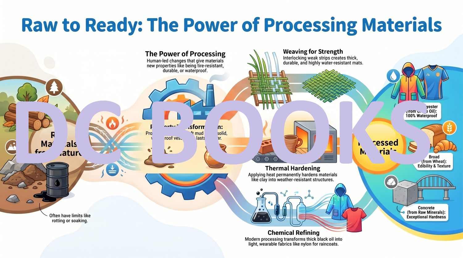 Raw to Ready - The Power of Processing Materials