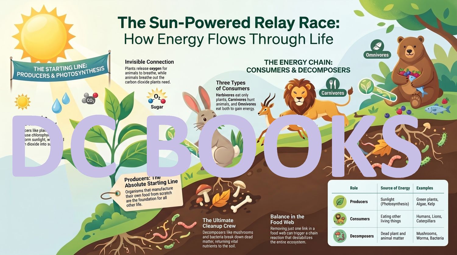 The Sun Powered Relay Race - How Energy Flows through Life